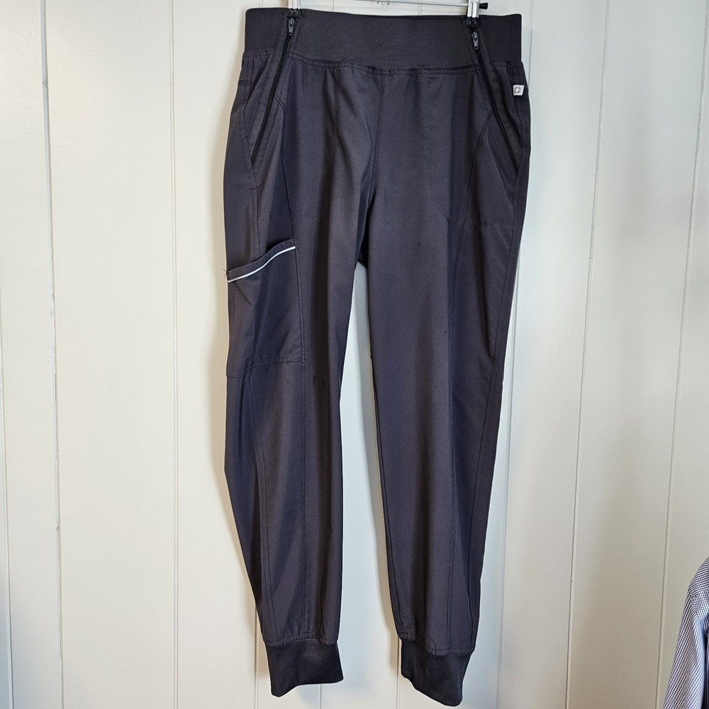 Xfinity Cherokee Scrub Pants Joggers‎ Gray Size Medium